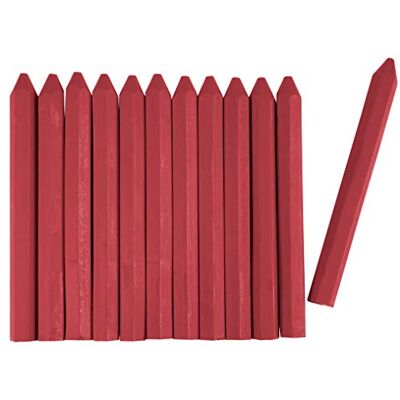 Connex Signierkreide rot – Ø 11 x 120 mm – Praktisches Set mit 12 Stück Connex Signierkreide rot – Ø 11 x 120 mm – Praktisches Set mit 12 Stück