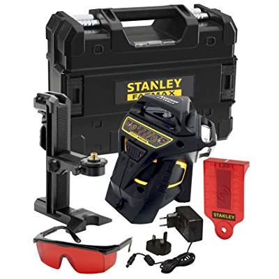 Stanley FatMax Multilinienlaser X3 rot FMHT1-77357 (3x 360° Kreuz-Linienlaser, mit roter Diode, für Innen- & Außenbereich, selbstnivellierend, IP54, inkl. Zubehör, Ladegerät & Aufbewahrungsbox) Stanley FatMax Multilinienlaser X3 rot FMHT1-77357 (3x 360° Kreuz-Linienlaser, mit roter Diode, für Innen- & Außenbereich, selbstnivellierend, IP54, inkl. Zubehör, Ladegerät & Aufbewahrungsbox)