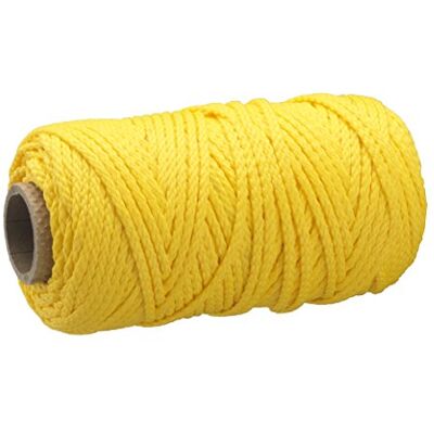Connex Mehrzweckseil 1,7 mm x 100 m, Polypropylen, gelb, DY2702848 Connex Mehrzweckseil 1,7 mm x 100 m, Polypropylen, gelb, DY2702848