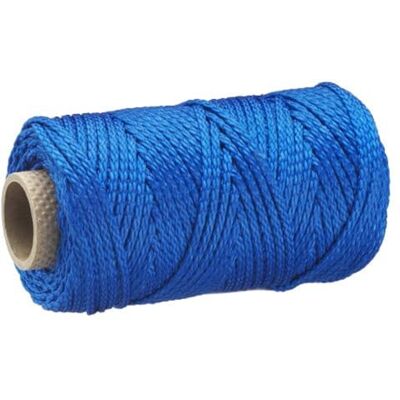 Connex Mehrzweckseil 1,7 mm x 100 m, Polypropylen, blau, DY2702846 Connex Mehrzweckseil 1,7 mm x 100 m, Polypropylen, blau, DY2702846