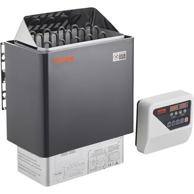 VEVOR Saunaofen, 8 kW, 400 V 3N tragbare Saunaheizung für drinnen & draußen mit 3-Stunden-Timer, digitaler Steuerung für 8–12 m³ großes Zuhause, gewerbliche Nutzung in Hotel-Spa-Duschen, max. 110 °C VEVOR Saunaofen, 8 kW, 400 V 3N tragbare Saunaheizung für drinnen & draußen mit 3-Stunden-Timer, digitaler Steuerung für 8–12 m³ großes Zuhause, gewerbliche Nutzung in Hotel-Spa-Duschen, max. 110 °C