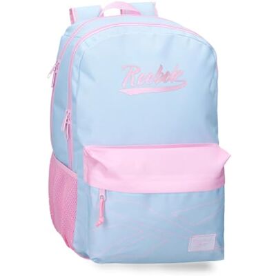 Reebok Monroe anpassbarer Rucksack mit zwei Fächern 15.6 "Blau 31x44x15 cm Polyester 20.46L von Joumma Bags Reebok Monroe anpassbarer Rucksack mit zwei Fächern 15.6 "Blau 31x44x15 cm Polyester 20.46L von Joumma Bags