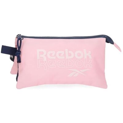 Reebok Sidney Federmäppchen, dreifach, Rosa, 22 x 12 x 5 cm, Polyester, von Joumma Bags, Rosa, Talla única, Dreifaches Federmäpp Reebok Sidney Federmäppchen, dreifach, Rosa, 22 x 12 x 5 cm, Polyester, von Joumma Bags, Rosa, Talla única, Dreifaches Federmäpp