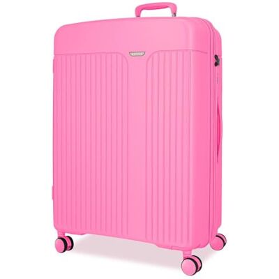 MOVOM Großer Koffer, Rosa, 53 x 78 x 31 cm, starr, 4,58 kg, TSA-Verschluss, Polypropylen, 4,58 kg, 108 lexibel, Rosa, Talla única, Großer Koffer MOVOM Großer Koffer, Rosa, 53 x 78 x 31 cm, starr, 4,58 kg, TSA-Verschluss, Polypropylen, 4,58 kg, 108 lexibel, Rosa, Talla única, Großer Koffer