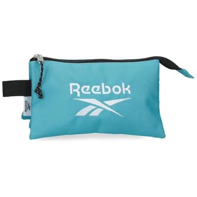 Reebok Boston Estuche Triple Türkisblau 22x12x5 cm Polyester 1, 32L von Joumma Bags Reebok Boston Estuche Triple Türkisblau 22x12x5 cm Polyester 1, 32L von Joumma Bags