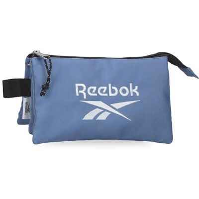 Reebok Boston Dreifaches Federmäppchen Blau 22x12x5 cm Polyester by Joumma Bags Reebok Boston Dreifaches Federmäppchen Blau 22x12x5 cm Polyester by Joumma Bags