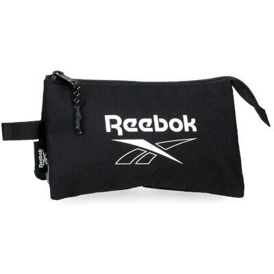 Reebok Stockton Dreifaches Federmäppchen Schwarz 22x12x5 cm Polyester by Joumma Bags Reebok Stockton Dreifaches Federmäppchen Schwarz 22x12x5 cm Polyester by Joumma Bags