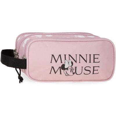 Disney Joumma Federmäppchen mit Minnie-Kopf, Rosa, 22 x 10 x 9 cm, Polyester, 1,98 l, Rosa, Talla única, Dreifachmäppchen Disney Joumma Federmäppchen mit Minnie-Kopf, Rosa, 22 x 10 x 9 cm, Polyester, 1,98 l, Rosa, Talla única, Dreifachmäppchen