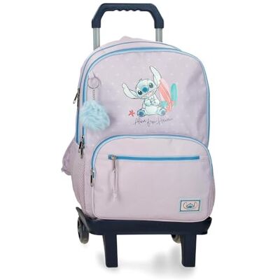 Disney Joumma from Hawaii Zwei-Fächer Rucksack Rosa 32x44x17 cm Polyester 23,94L Disney Joumma from Hawaii Zwei-Fächer Rucksack Rosa 32x44x17 cm Polyester 23,94L