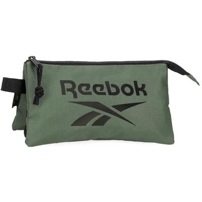 Reebok Darwin Dreifach-Federmäppchen, Grün, 22 x 12 x 5 cm, Polyester, von Joumma Bags, grün, Talla única, Dreifachmäppchen Reebok Darwin Dreifach-Federmäppchen, Grün, 22 x 12 x 5 cm, Polyester, von Joumma Bags, grün, Talla única, Dreifachmäppchen