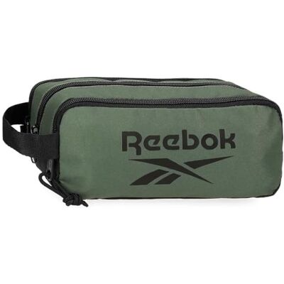 Reebok Darwin Federmäppchen mit 3 Fächern, Grün, 22 x 10 x 9 cm, Polyester, von Joumma Bags, grün, Talla única, Dreifachmäppchen Reebok Darwin Federmäppchen mit 3 Fächern, Grün, 22 x 10 x 9 cm, Polyester, von Joumma Bags, grün, Talla única, Dreifachmäppchen