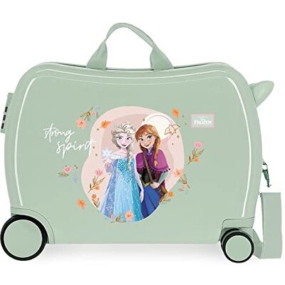 Disney Strong Spirit Green Kinderkoffer 50 x 39 x 20 cm starres ABS seitliches Zahlenschloss 34 l 1,8 kg 4 Rollen Handgepäck Disney Strong Spirit Green Kinderkoffer 50 x 39 x 20 cm starres ABS seitliches Zahlenschloss 34 l 1,8 kg 4 Rollen Handgepäck