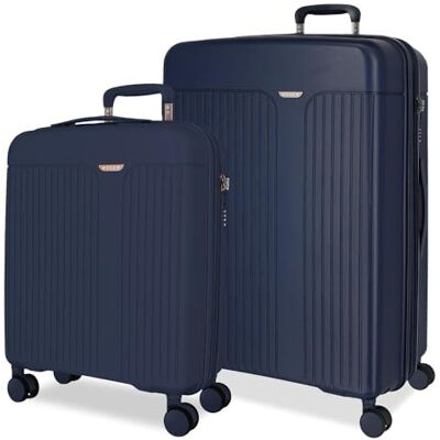 MOVOM Kofferset, blau, 55/68 cm, starr, 6,65 kg, TSA-Verschluss, Polypropylen, 6,65 kg, 109 LExspannbar, Handgepäck, blau, Talla única, Koffer-Set MOVOM Kofferset, blau, 55/68 cm, starr, 6,65 kg, TSA-Verschluss, Polypropylen, 6,65 kg, 109 LExspannbar, Handgepäck, blau, Talla única, Koffer-Set