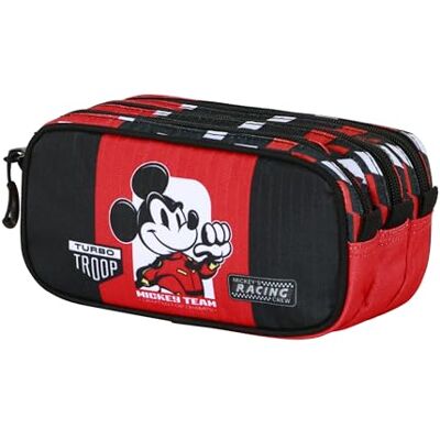 Disney Micky Maus Racing-Trick Fan 2.2 Federmäppchen, Rot, 23 x 11 cm Disney Micky Maus Racing-Trick Fan 2.2 Federmäppchen, Rot, 23 x 11 cm