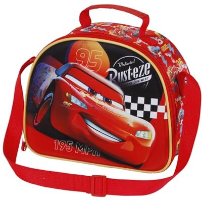 Disney Cars 3 Bumper-3D Frühstückstasche, Rot, 25,5 x 20 cm Disney Cars 3 Bumper-3D Frühstückstasche, Rot, 25,5 x 20 cm