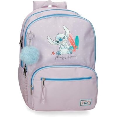 Disney Joumma from Hawaii Zwei-Fächer Rucksack Rosa 32x44x17 cm Polyester 23,94L Disney Joumma from Hawaii Zwei-Fächer Rucksack Rosa 32x44x17 cm Polyester 23,94L