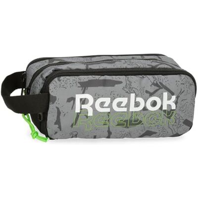 Reebok Roswell Etui Triple Grau 22x10x9 cm Polyester 1, 98L von Joumma Bags Reebok Roswell Etui Triple Grau 22x10x9 cm Polyester 1, 98L von Joumma Bags