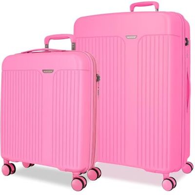 MOVOM Kofferset, Rosa, 55/68 cm, starr, 6,65 kg, TSA-Verschluss, Polypropylen, 6,65 kg, 109 LExspannbar, Handgepäck, Rosa, Talla única, Koffer-Set MOVOM Kofferset, Rosa, 55/68 cm, starr, 6,65 kg, TSA-Verschluss, Polypropylen, 6,65 kg, 109 LExspannbar, Handgepäck, Rosa, Talla única, Koffer-Set