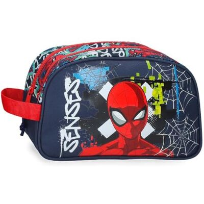 Disney Joumma Marvel Grafity of Spiderman Neceser DOS Compartimentos Adaptable Marino 26x16x12 cm Polyester 4,99L Disney Joumma Marvel Grafity of Spiderman Neceser DOS Compartimentos Adaptable Marino 26x16x12 cm Polyester 4,99L