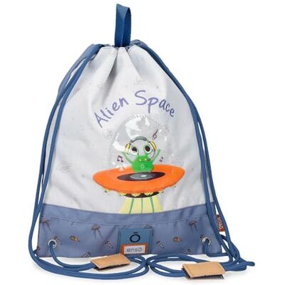 Enso Alien Space Snacktasche, Beige, 27 x 34 x 0,1 cm, Polyester Enso Alien Space Snacktasche, Beige, 27 x 34 x 0,1 cm, Polyester