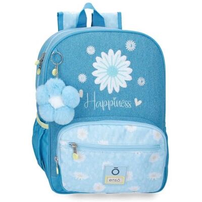 Enso Happiness Denim Schulrucksack 30x38x12 cm Polyester Enso Happiness Denim Schulrucksack 30x38x12 cm Polyester
