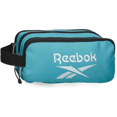 Reebok Boston Estuche Triple Türkisblau 22x10x9 cm Polyester 1, 98L von Joumma Bags Reebok Boston Estuche Triple Türkisblau 22x10x9 cm Polyester 1, 98L von Joumma Bags