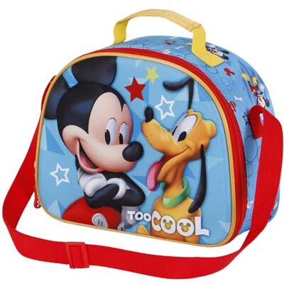 Disney Micky Maus Pal-3D Frühstückstasche, Blau, 25,5 x 20 cm Disney Micky Maus Pal-3D Frühstückstasche, Blau, 25,5 x 20 cm
