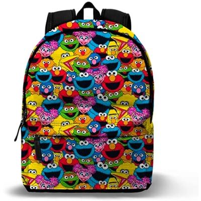 KARACTERMANIA Sesamstraße Collage-FAN HS Rucksack 2.2, Mehrfarbig, 31 x 44 cm, Kapazität 24 L KARACTERMANIA Sesamstraße Collage-FAN HS Rucksack 2.2, Mehrfarbig, 31 x 44 cm, Kapazität 24 L