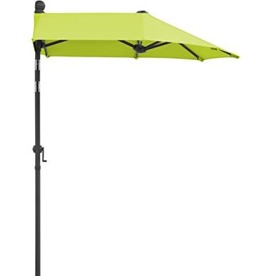Schneider Sonnenschirm Salerno mezza, apfelgrün, 150x150 cm rechteckig, Gestell Stahl, Bespannung Polyester, 5.94 kg Schneider Sonnenschirm Salerno mezza, apfelgrün, 150x150 cm rechteckig, Gestell Stahl, Bespannung Polyester, 5.94 kg