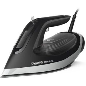 Philips 6000 Series Dampfbügeleisen – garantiert ohne Brandflecken dank OptimalTEMP, 190g Dampfstoß, 45g Dauerdampf, SteamGlide Plus Bügelsohle, Tropf-Stopp, Automatische Abschaltung (DST6120/80) Philips 6000 Series Dampfbügeleisen – garantiert ohne Brandflecken dank OptimalTEMP, 190g Dampfstoß, 45g Dauerdampf, SteamGlide Plus Bügelsohle, Tropf-Stopp, Automatische Abschaltung (DST6120/80)
