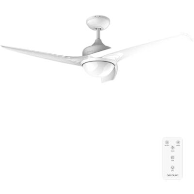 Cecotec Deckenventilator EnergySilence Aero 470. 55 W, Fernbedienung, 106 cm Durchmesser, 3 Klingen, 3 Geschwindigkeiten, schwarze Winterfunktion (Durchmesser 132 cm, Weiß) Cecotec Deckenventilator EnergySilence Aero 470. 55 W, Fernbedienung, 106 cm Durchmesser, 3 Klingen, 3 Geschwindigkeiten, schwarze Winterfunktion (Durchmesser 132 cm, Weiß)