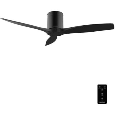 Cecotec Deckenventilator EnergySilence Aero 5400 Classic. 40W, 6 Geschwindigkeiten, Fernbedienung, leiser DC-Motor, 132cm Durchmesser, 3 aerodynamische Flügel, bis 8h Timer, optimale Leistung Cecotec Deckenventilator EnergySilence Aero 5400 Classic. 40W, 6 Geschwindigkeiten, Fernbedienung, leiser DC-Motor, 132cm Durchmesser, 3 aerodynamische Flügel, bis 8h Timer, optimale Leistung