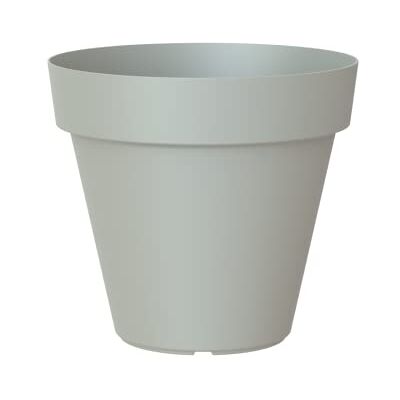 Artevasi Capri-Topf, Runder Plastiktopf, 60cm, Farbe: Hellgrau Artevasi Capri-Topf, Runder Plastiktopf, 60cm, Farbe: Hellgrau