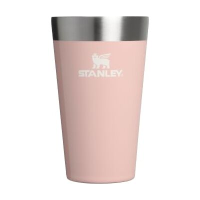 Stanley 1913 Adventure Stacking Beer Pint 0.47L Peach Whip Gloss 4 Std. kalt Stapelbar Edelstahl Spülmaschinenfest Stanley 1913 Adventure Stacking Beer Pint 0.47L Peach Whip Gloss 4 Std. kalt Stapelbar Edelstahl Spülmaschinenfest