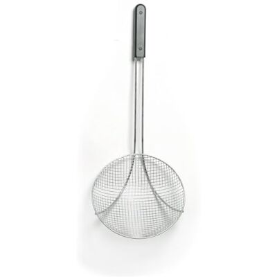 HENDI Frittierlöffel, mit PA Griff, extra tiefe Kelle, Zum Kochen und Frittieren, ø260x(L)600mm, Edelstahl HENDI Frittierlöffel, mit PA Griff, extra tiefe Kelle, Zum Kochen und Frittieren, ø260x(L)600mm, Edelstahl