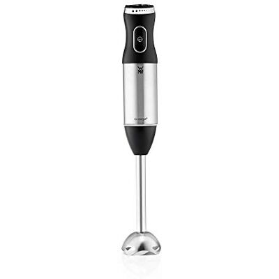 WMF Kult X Edition Stabmixer – leistungsstarker Pürierstab aus Cromargan Edelstahl, stufenlos einstellbare Geschwindigkeit, ergonomischer Soft-Touch-Griff, spülmaschinenfeste Teile für müheloses Mixen WMF Kult X Edition Stabmixer – leistungsstarker Pürierstab aus Cromargan Edelstahl, stufenlos einstellbare Geschwindigkeit, ergonomischer Soft-Touch-Griff, spülmaschinenfeste Teile für müheloses Mixen