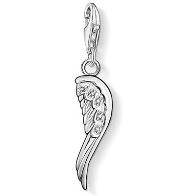 THOMAS SABO Damen Charm-Anhänger Engel Flügel Charm Club 925 Sterling Silber 0413-051-14 THOMAS SABO Damen Charm-Anhänger Engel Flügel Charm Club 925 Sterling Silber 0413-051-14