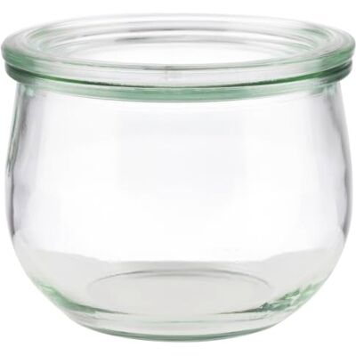 APS 6er-Set Einmach Gläser 580 ml mit Deckel Ø 11 cm/Höhe 9 cm/Tulpenform APS 6er-Set Einmach Gläser 580 ml mit Deckel Ø 11 cm/Höhe 9 cm/Tulpenform