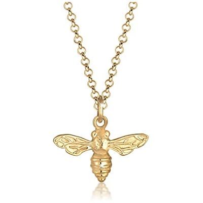 Elli Damen-Kette mit Anhänger Biene 45 cm 925 Silber Elli Damen-Kette mit Anhänger Biene 45 cm 925 Silber