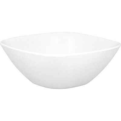 Olympia Kristallon Melamin Runde Quadratische Schüssel Weiß 120x120mm 4 3/4" 300ml (Box 6) Olympia Kristallon Melamin Runde Quadratische Schüssel Weiß 120x120mm 4 3/4" 300ml (Box 6)