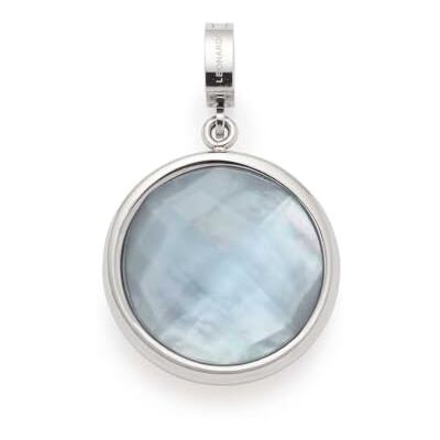 JEWELS BY LEONARDO Anhänger Clip & Mix Minka • Ketten-Anhänger aus silberfarbenem Edelstahl • hellblauer facettierter Glasstein mit Perlmuttunterlage • Clip M (4,8 mm Ø) • Schmuck Geschenk • 026676 JEWELS BY LEONARDO Anhänger Clip & Mix Minka • Ketten-Anhänger aus silberfarbenem Edelstahl • hellblauer facettierter Glasstein mit Perlmuttunterlage • Clip M (4,8 mm Ø) • Schmuck Geschenk • 026676