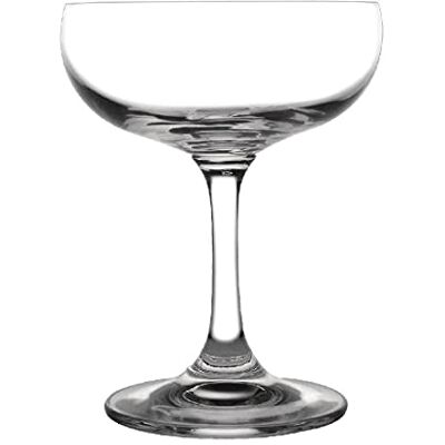 Olympia Bar Collection Champagneruntertassen, 200 ml, 125 x 95 mm, Kristall, für Tee und Kaffee, 6 Stück Olympia Bar Collection Champagneruntertassen, 200 ml, 125 x 95 mm, Kristall, für Tee und Kaffee, 6 Stück