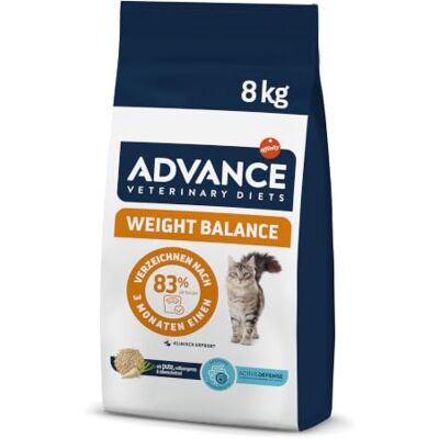 affinity ADVANCE VETERINARY DIETS Advance Katzentrockenfutter Weight Balance Übergewicht 8 kg affinity ADVANCE VETERINARY DIETS Advance Katzentrockenfutter Weight Balance Übergewicht 8 kg