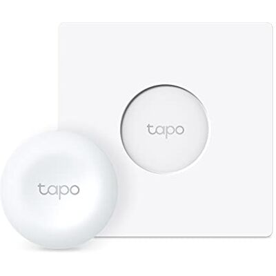 Tapo S200D Smart Remote Dimmer Switch, Smart Button, Benutzerdefinierte Aktionen, Felixible Montage Und Steuerung, Lange Batterielebensdauer, hub Erforderlich Tapo S200D Smart Remote Dimmer Switch, Smart Button, Benutzerdefinierte Aktionen, Felixible Montage Und Steuerung, Lange Batterielebensdauer, hub Erforderlich