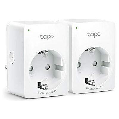 Tapo WLAN Smart Steckdose P100(2-Pack), Smart Home Steckdose kompatibel mit Alexa/Google Home, Sprachsteuerung, Fernzugriff, Kein Hub notwendig Tapo WLAN Smart Steckdose P100(2-Pack), Smart Home Steckdose kompatibel mit Alexa/Google Home, Sprachsteuerung, Fernzugriff, Kein Hub notwendig