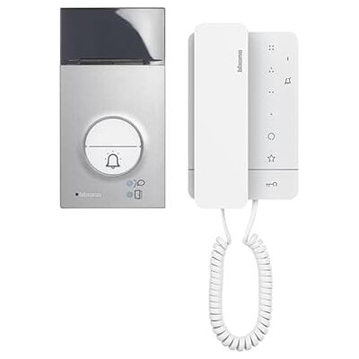 BTicino , Audio-Türsprechanlage Set Flex’ONE, 2-Draht mit Türstation LINEA 3000, Netzgerät und Hausstation CLASSE 100 A16M, Türstation Schutzarten: IP 54, IK10, 364231 BTicino , Audio-Türsprechanlage Set Flex’ONE, 2-Draht mit Türstation LINEA 3000, Netzgerät und Hausstation CLASSE 100 A16M, Türstation Schutzarten: IP 54, IK10, 364231