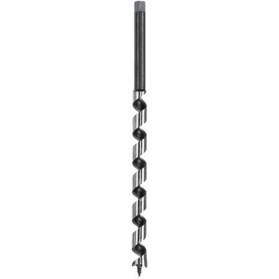 wolfcraft Holzbalkenbohrer, Sechskant-Schaft, Ø 16 mm, 400 mm Länge 7673010 Für Bohrungen in Holzbalken gehärtete Schneiden hochvergütete Stahlqualität effektive Spanabfuhr wolfcraft Holzbalkenbohrer, Sechskant-Schaft, Ø 16 mm, 400 mm Länge 7673010 Für Bohrungen in Holzbalken gehärtete Schneiden hochvergütete Stahlqualität effektive Spanabfuhr