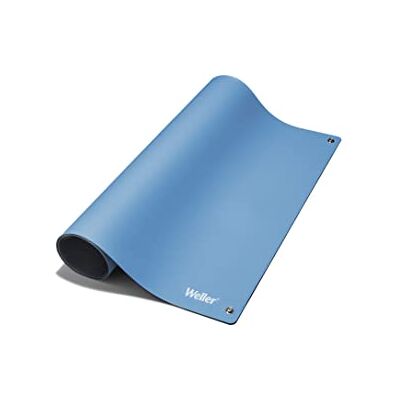 Weller T0051403499 Antistatische ESD Premium Tisch-Lötmatte, Blaue Lötmatte Weller T0051403499 Antistatische ESD Premium Tisch-Lötmatte, Blaue Lötmatte