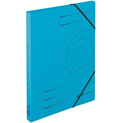 Herlitz Ringhefter A4 Quality hellblau, 2-Ring-Mechanik, 25 mm Rückenbreite, 5 Stück Herlitz Ringhefter A4 Quality hellblau, 2-Ring-Mechanik, 25 mm Rückenbreite, 5 Stück