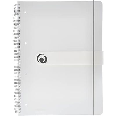 Herlitz Collegeblock easy orga to go A4, transparent, kariert, 160 Seiten, 2 Stück Herlitz Collegeblock easy orga to go A4, transparent, kariert, 160 Seiten, 2 Stück